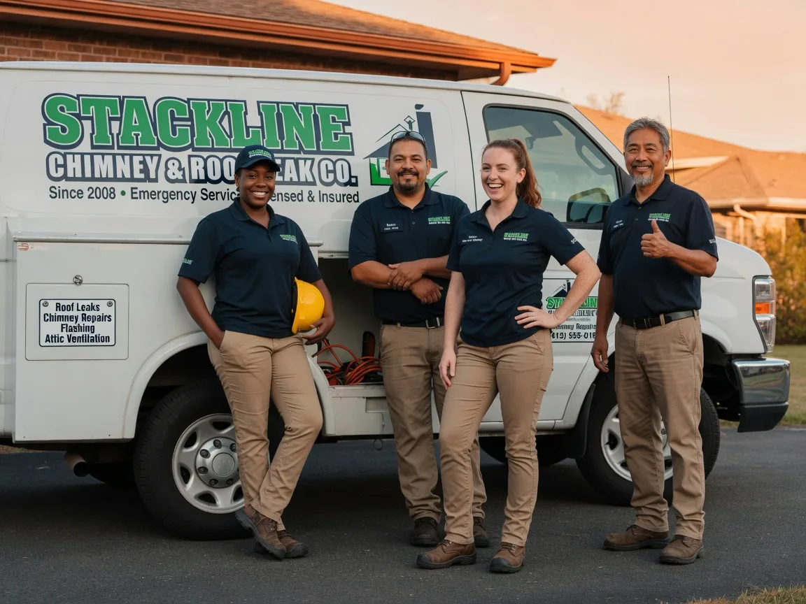 Chimney flashing repair company in Lake, MS